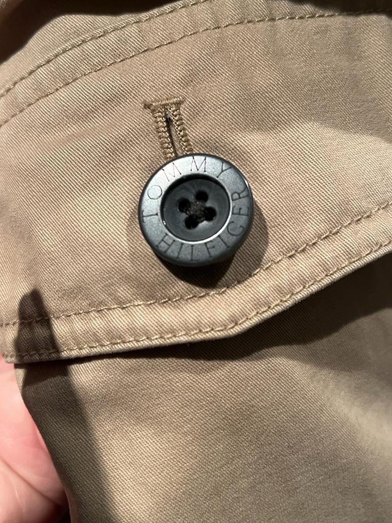 Tommy Hilfiger Light Brown Button