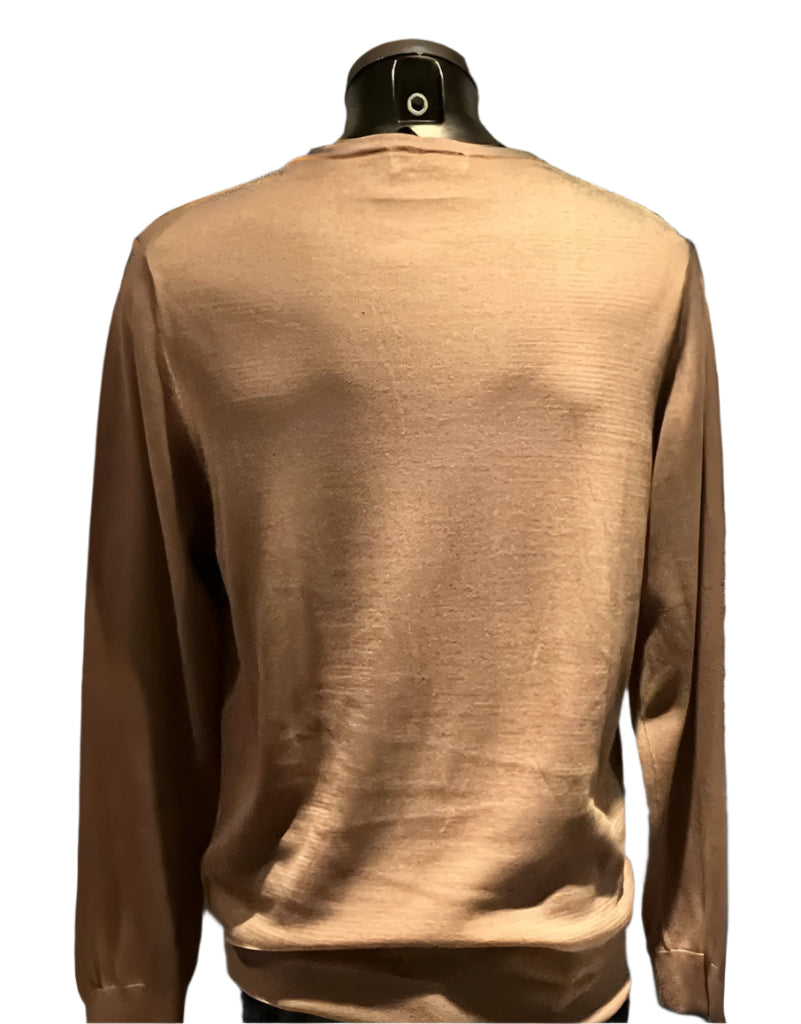 REISS Brown Sweater - Size XL - Rear