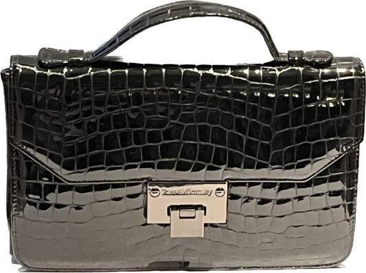 RUSSELL & BROMLEY Leather Black Bag