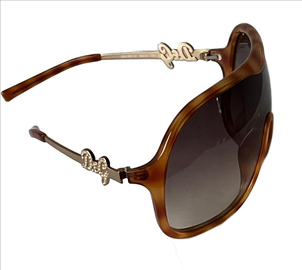 D & G Tortoise Shell Sunglasses