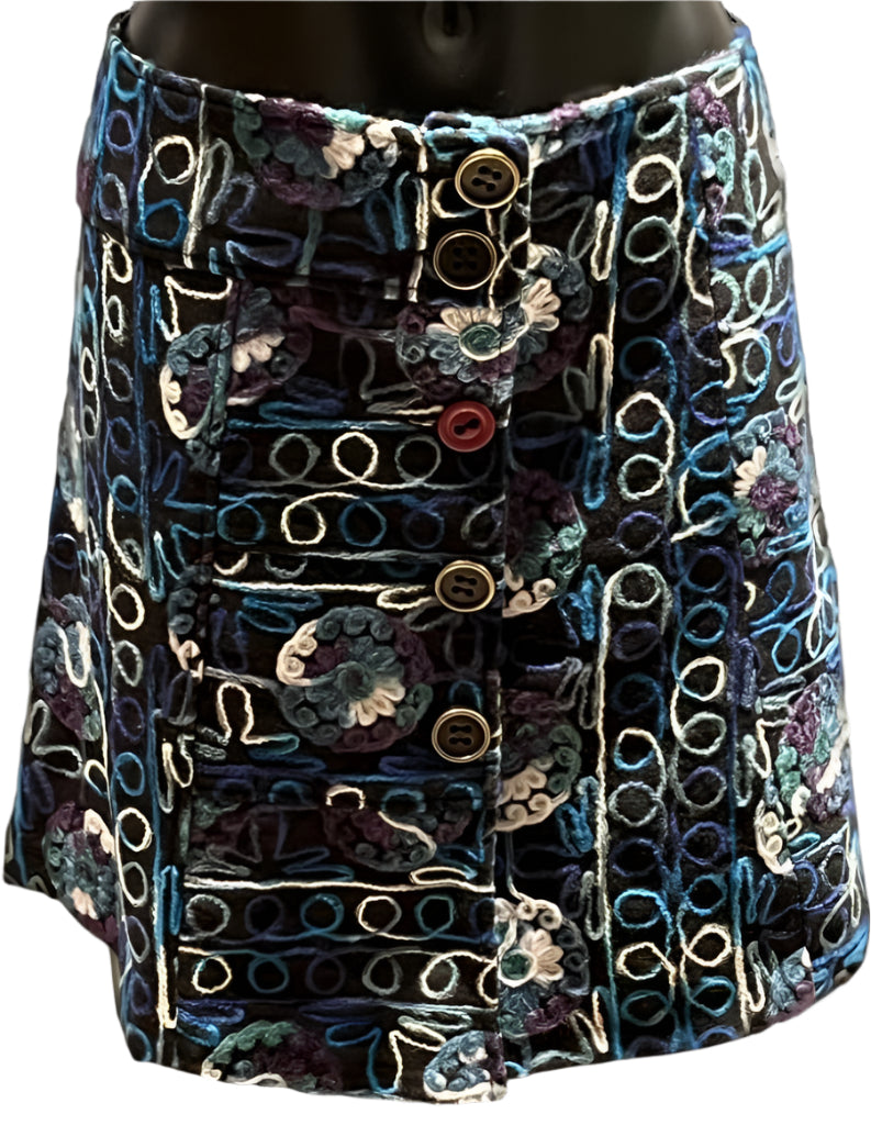 JOE BROWNS Multicoloured Circles Skirt - UK 14