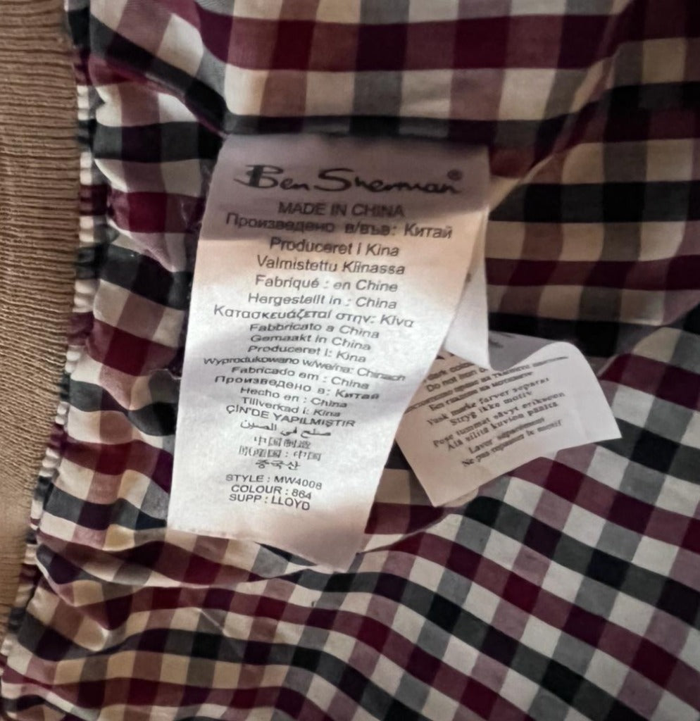 Ben Sherman Stone Jacket - Style Info