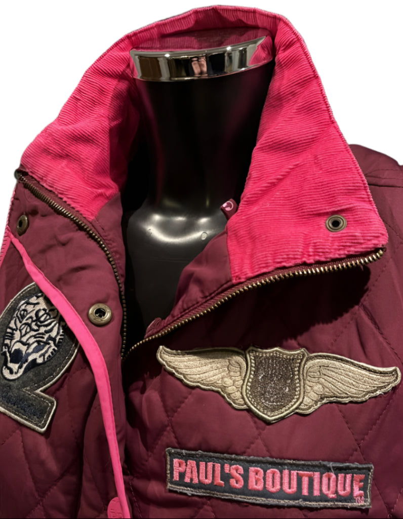 Paul's Boutique Shocking Pink Gilet - UK S