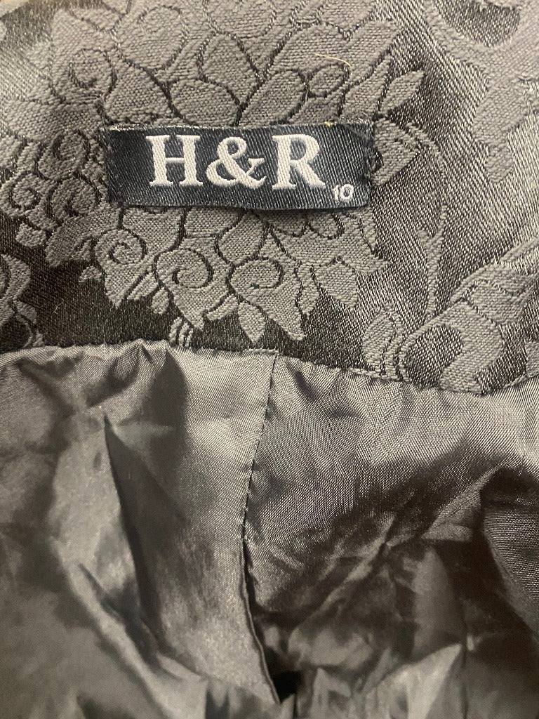 H&R Grey Gothic Style Coat - UK10