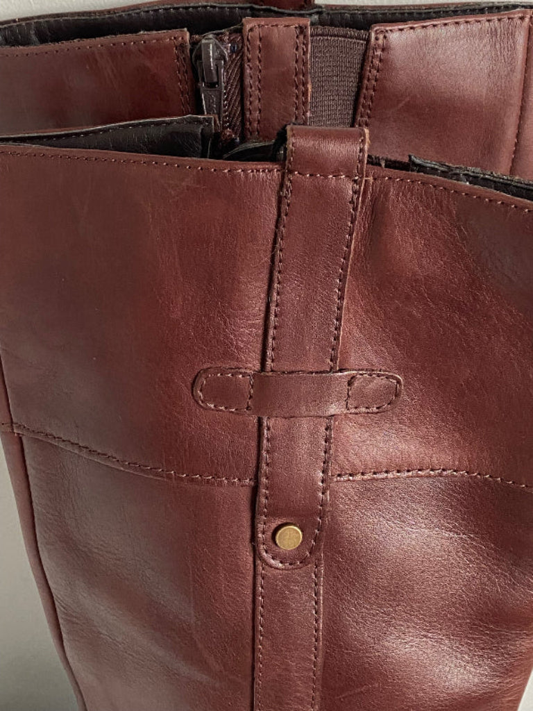 M&S Footglove Leather Boots - UK7.5