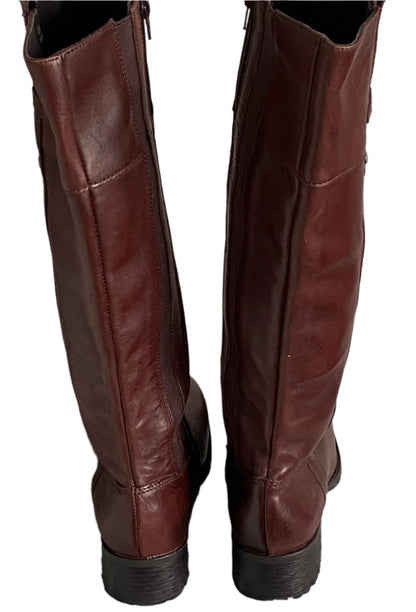 M&S Footglove Leather Boots - UK7.5 - Back