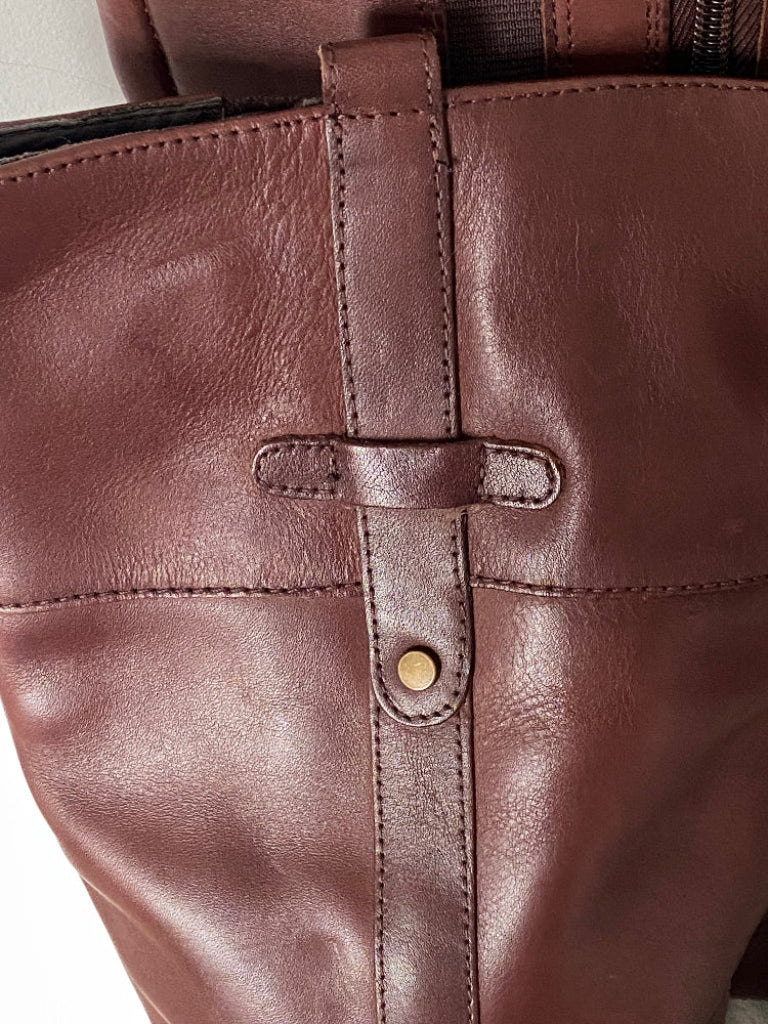 M&S Footglove Leather Boots - UK7.5 - Detail