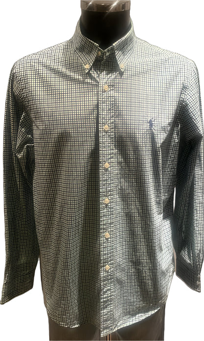 RALPH LAUREN Checked Shirt - UK L