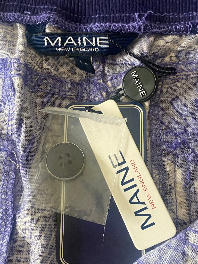 MAINE Mauve Purple Skirt - UK12