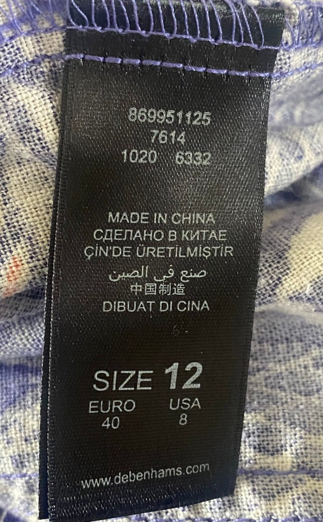 MAINE Mauve Purple Skirt - UK12