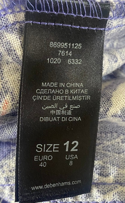 MAINE Mauve Purple Skirt - UK12