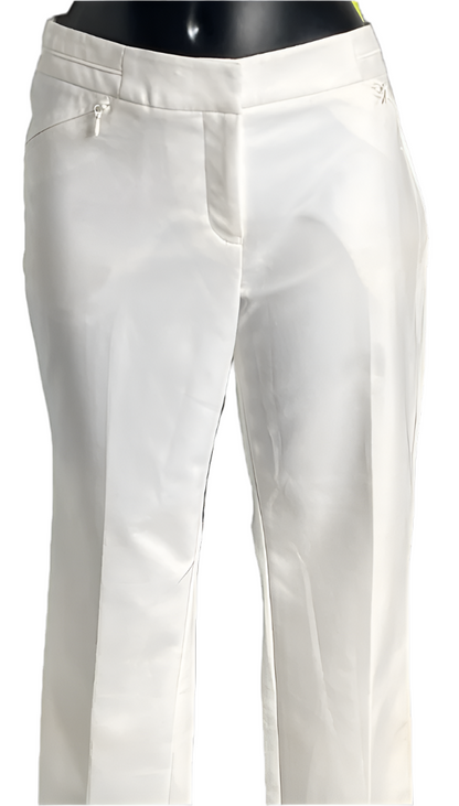 Next White Trousers - Size UK12