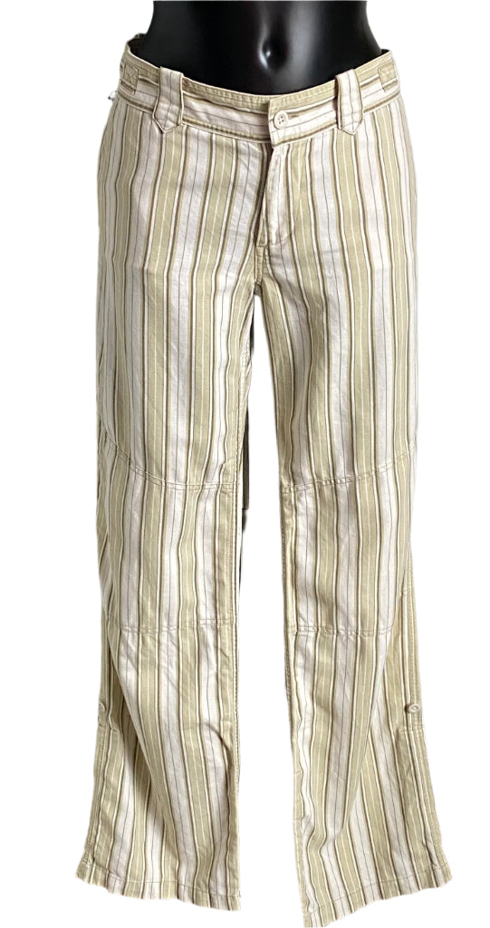 Polo Cream-Khaki Linen Trousers - UK10