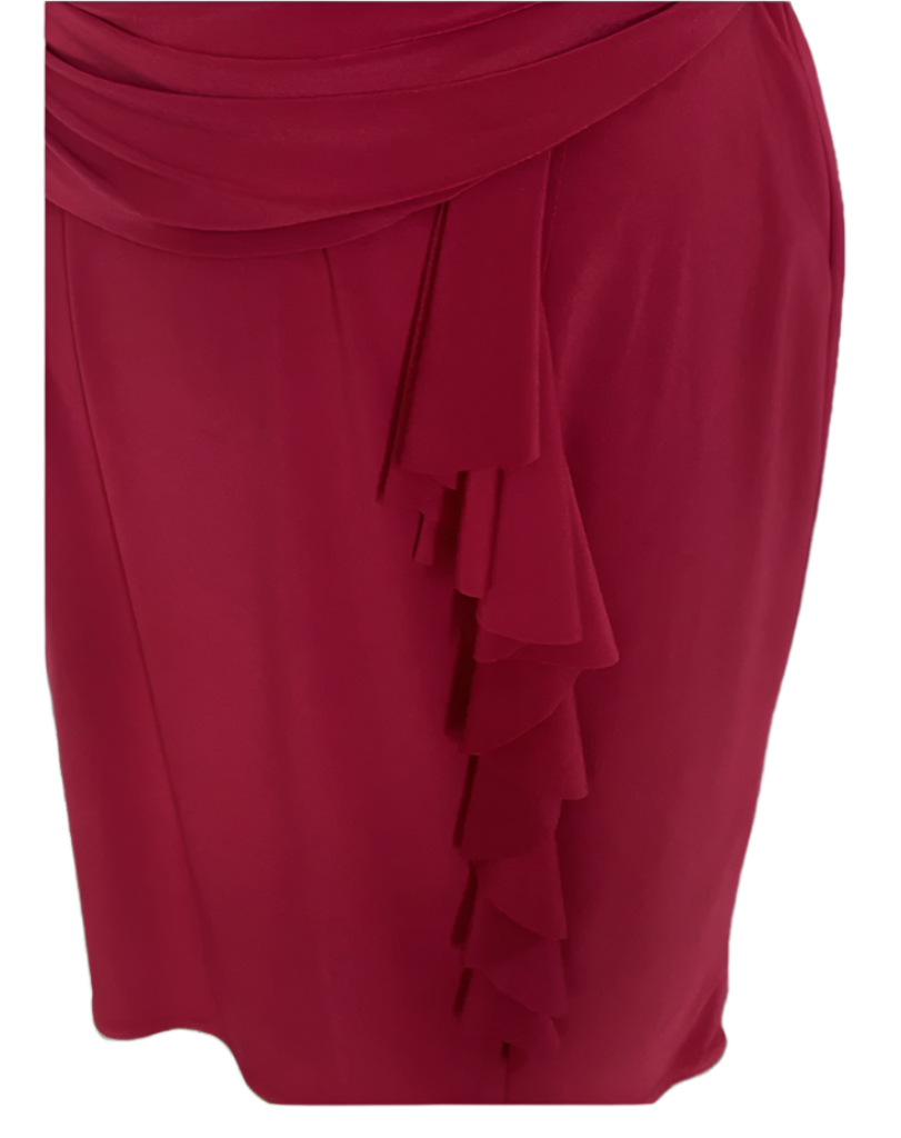 M&Co. Boutique Red Dress UK 14