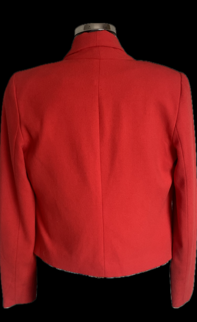 Calvin Klein Red Jacket - Size UK8 - Pre-loved