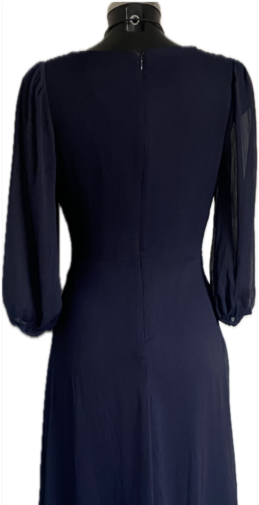 DKNY Navy Dress Size UK10 NEW with Tags