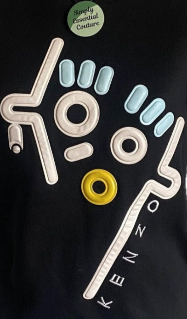 KENZO Vintage Abstract Design