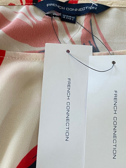 French Connection Cream Top Tags