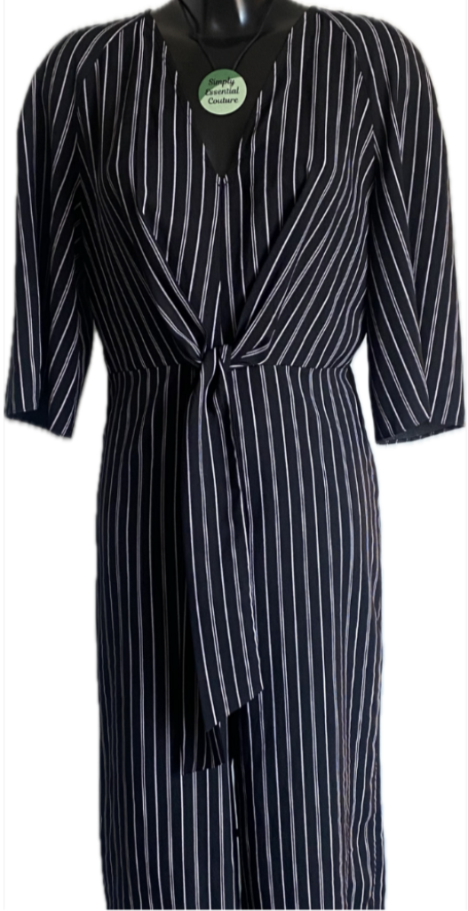 Miss Selfridge Black Jumpsuit - UK10