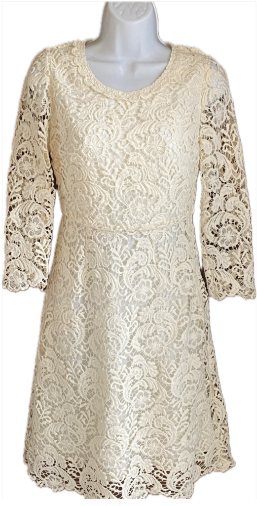 Somerset Cream Lace Dress by Alice Temperley - UK6 - New with no Tags