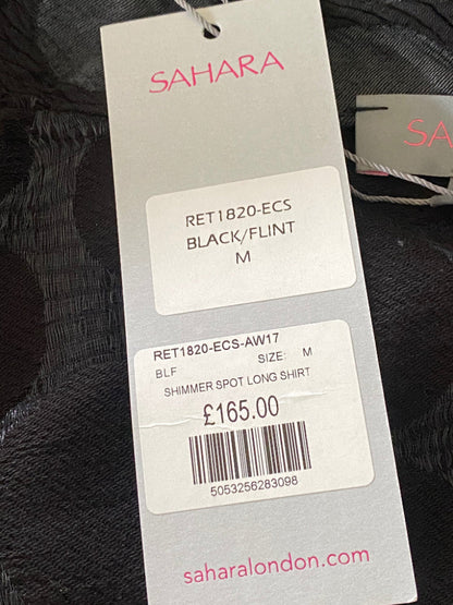 Sahara London Black Long Shirt - Tags