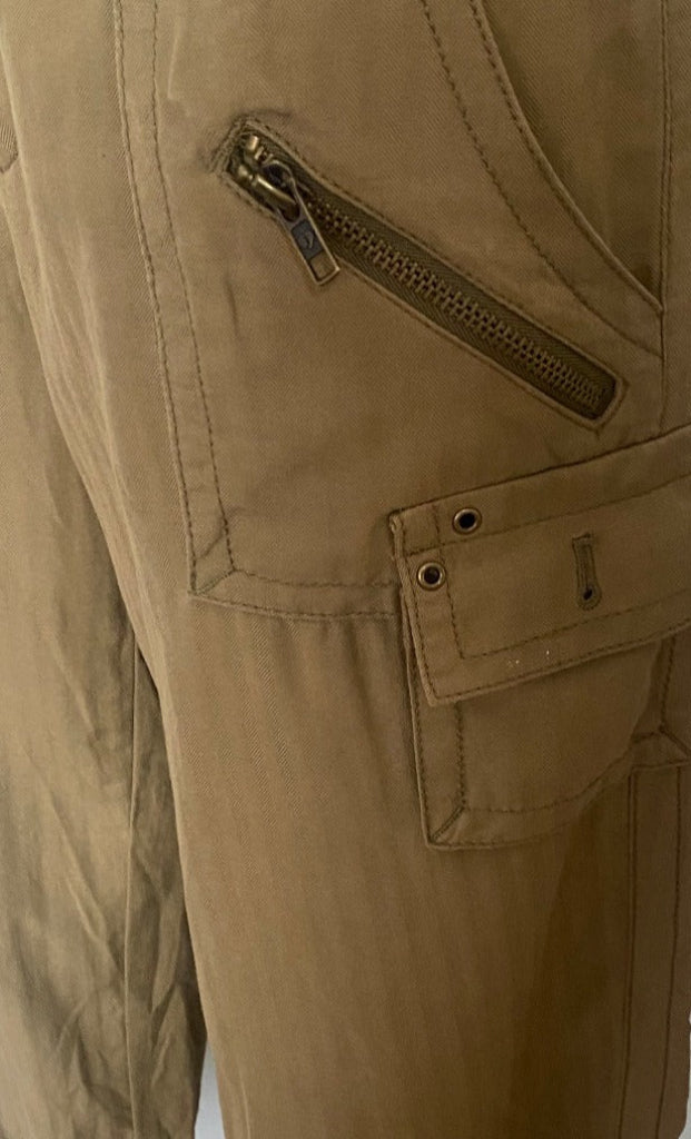 Juicy Couture Khaki Trousers - Pockets