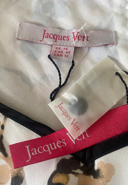 Jacques Vert Chiffon Top - UK14 - New Tags