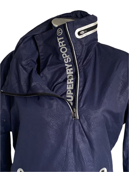 Superdry Sport Navy Wind-cheater - UK S