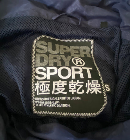 Superdry Sport Navy Wind-cheater - UK S
