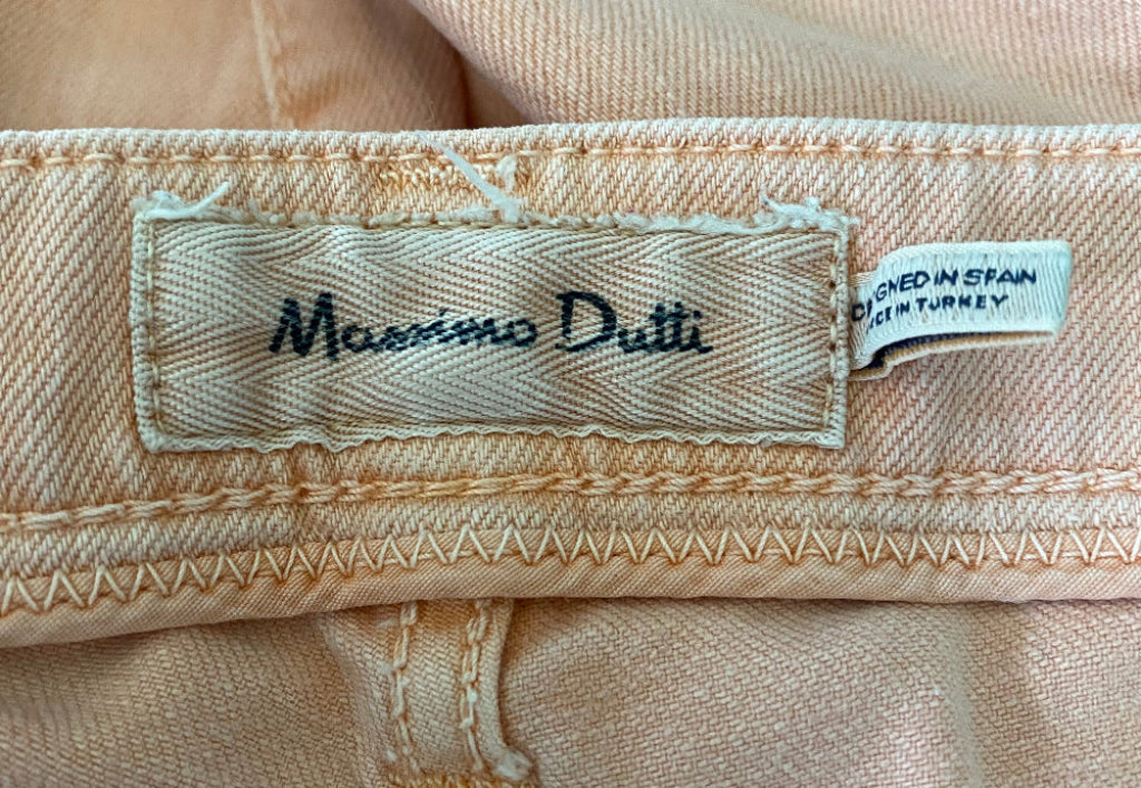 MASSIMO DUTTI Apricot Jeans - UK12