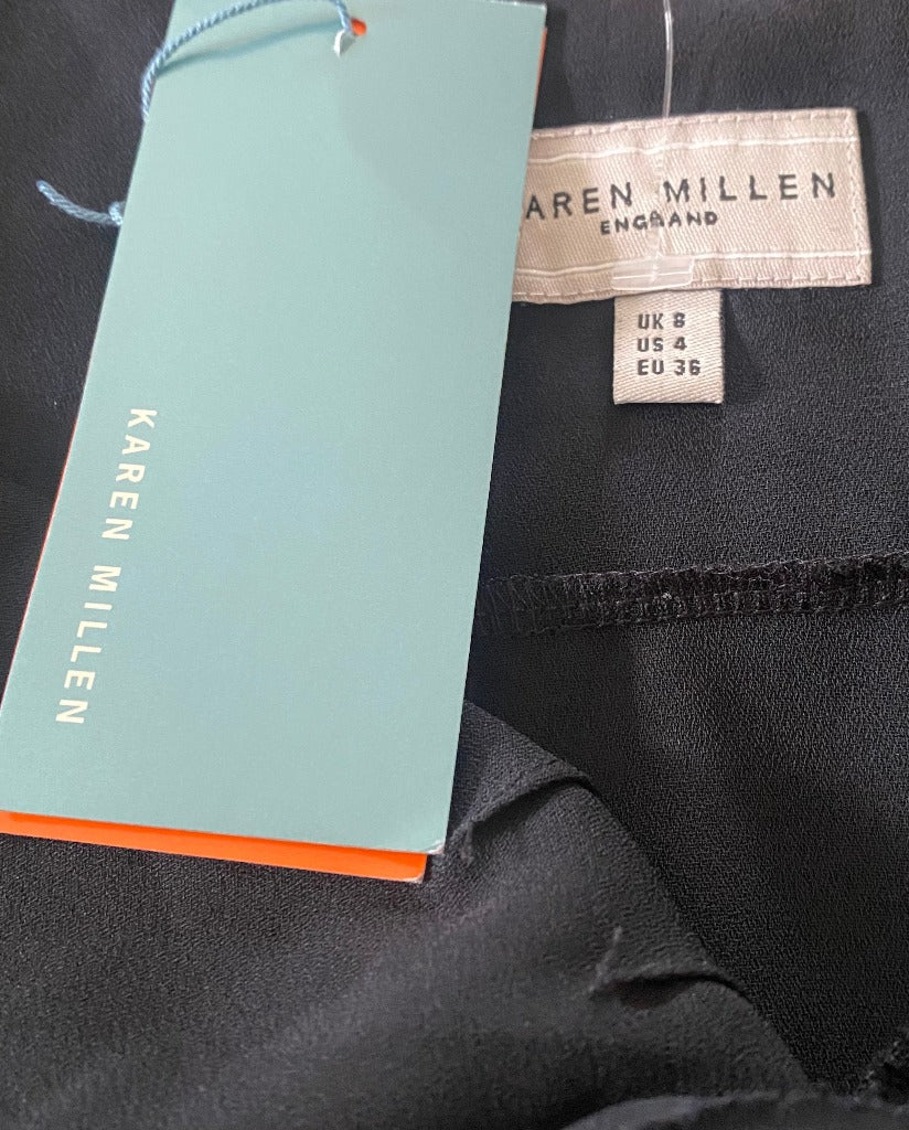 Karen Millen Vintage Black Dress - Tags