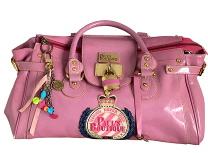 PAUL'S BOUTIQUE Vintage Retro Pink Bag