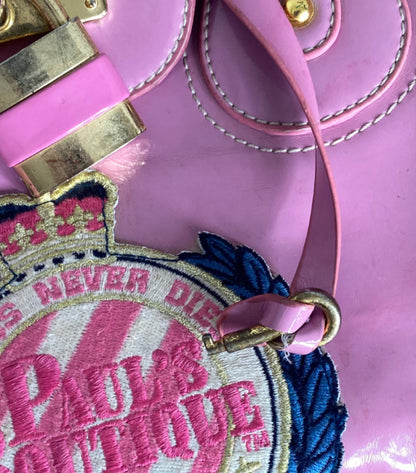 PAUL'S BOUTIQUE Vintage Retro Pink Bag