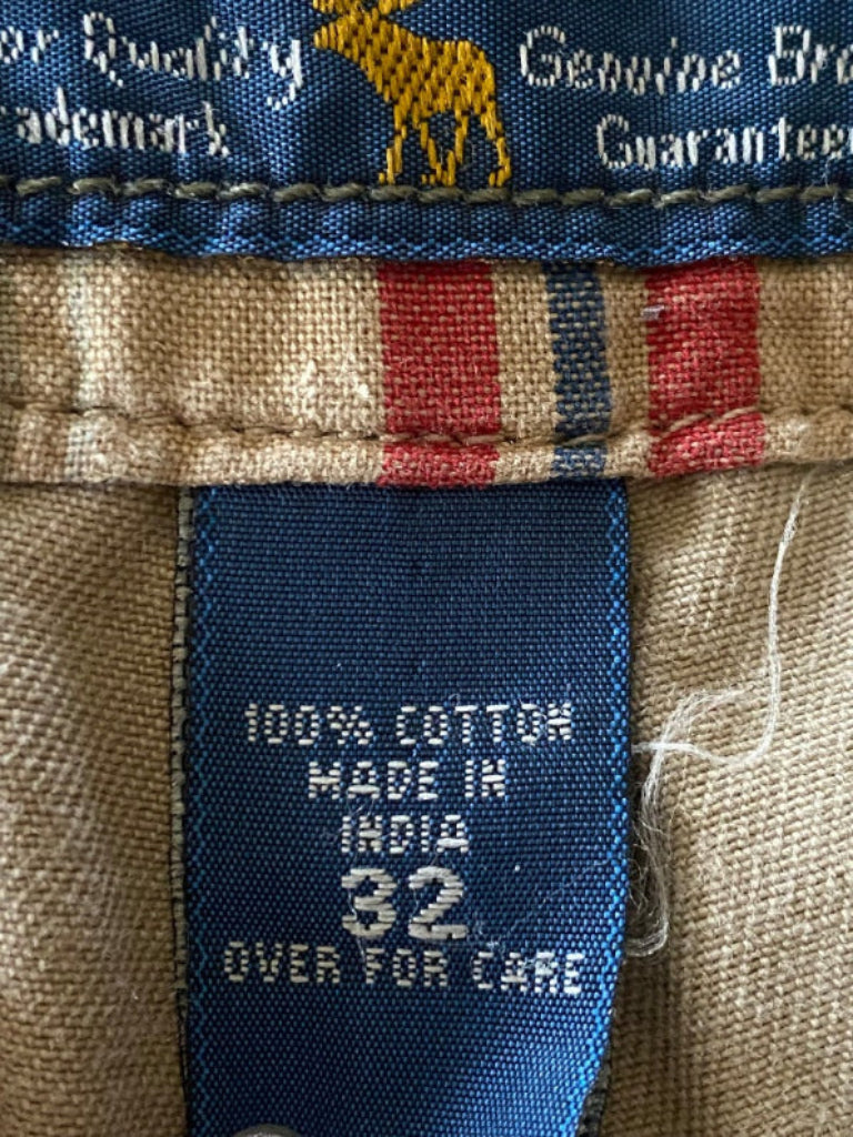 Abercrombie & Fitch Beige Shorts 100% Cotton