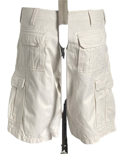 BODEN Cream Cargo Shorts W32