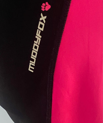 MUDDYFOX Black & Pink Cycling Shorts 