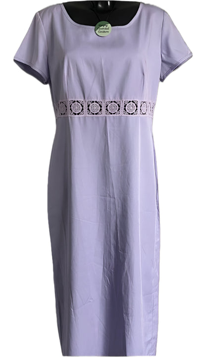 TOGETHER Lilac Maxi Dress - Size UK 16