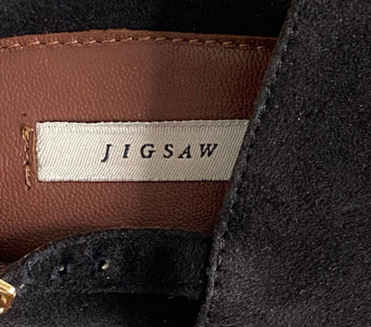 JIGSAW Black Suede Sandals - UK6