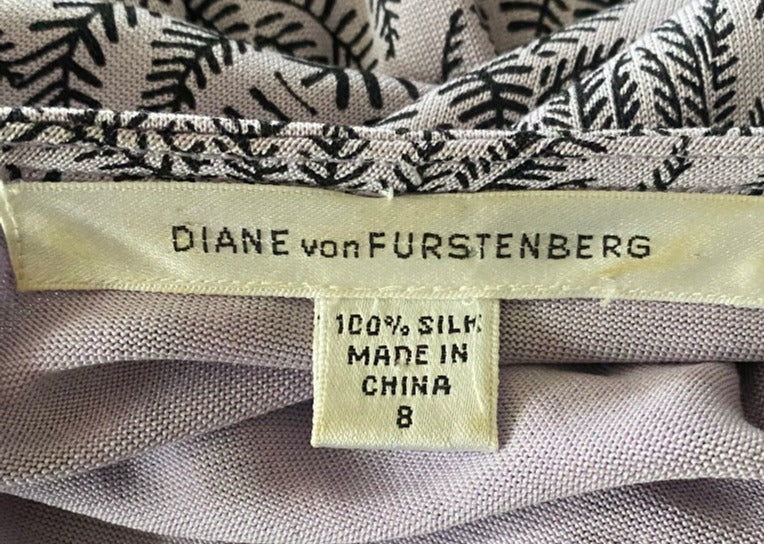 Diane von Furstenberg Silk Dress -  UK8 - Pre-loved