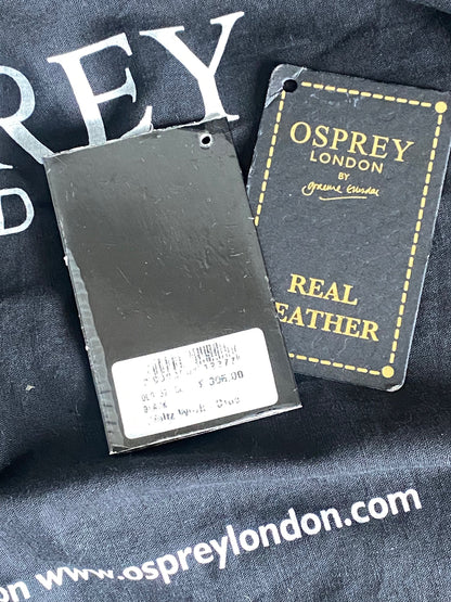 OSPREY LONDON Black Leather Bag - Original Tags