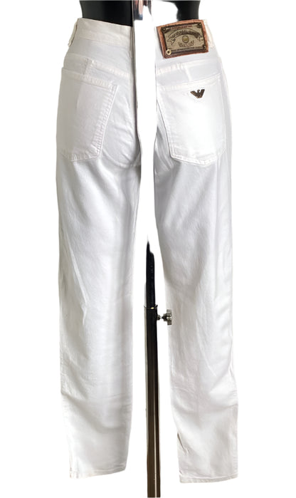 ARMANI JEANS White Jeans - UK10