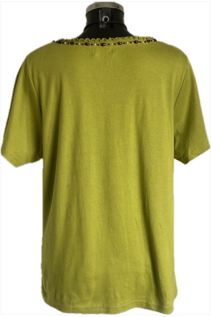Rogers & Rogers Green T-Shirt Size UK26
