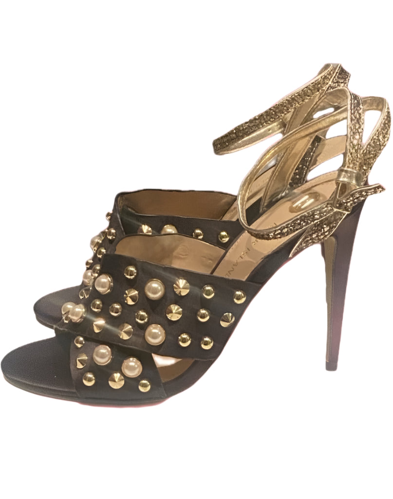 River Island Embellished Black Shoes - UK7