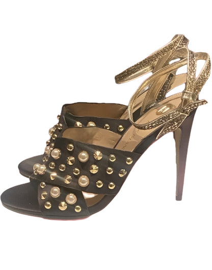 River Island Embellished Black Shoes - UK7