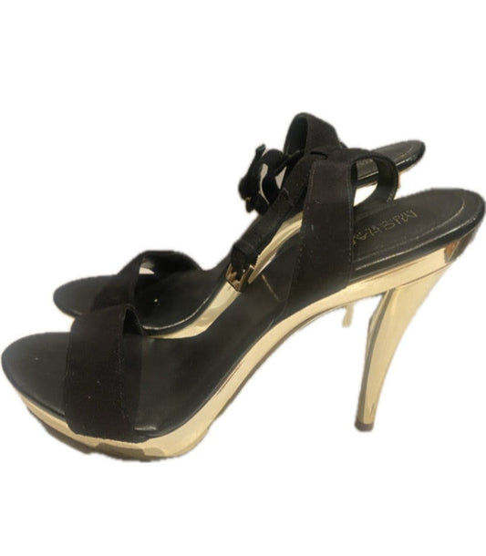 Michael Kors Black Suede Sandals - Size  UK4