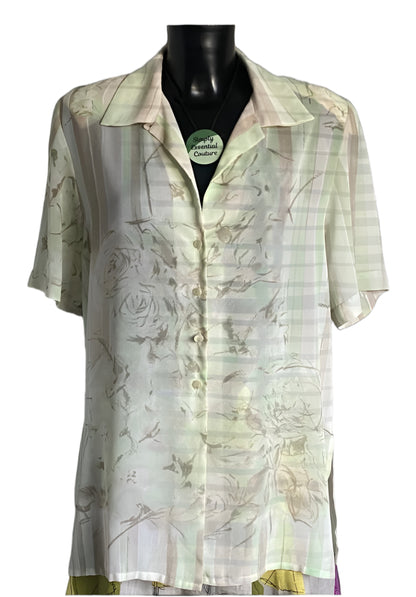 Vintage Jacques Vert Blouse  UK12 - Pre-loved