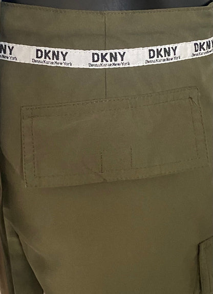 DKNY Khaki Combat Trousers - Logo