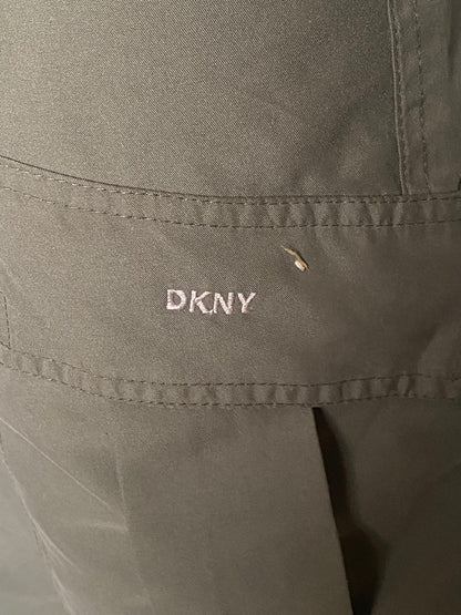 DKNY Khaki Combat Trousers Embroidery