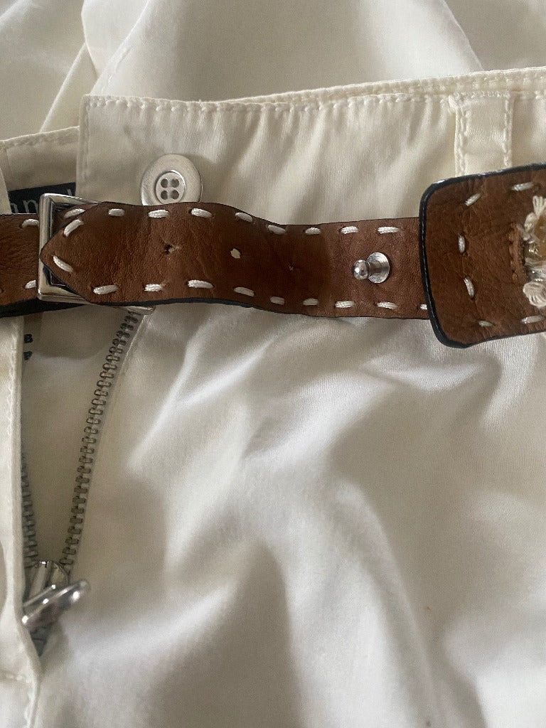 JEAN PAUL of BERLIN Cream Skirt - UK14