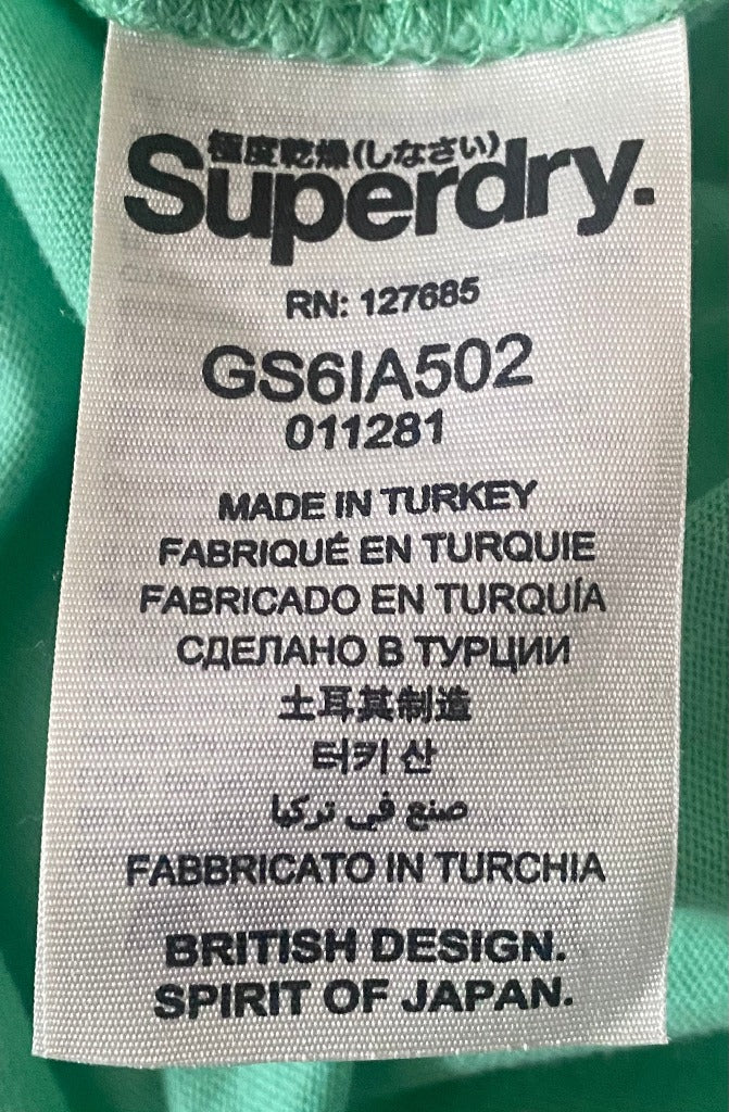 Superdry Mint Green Vest - UK L